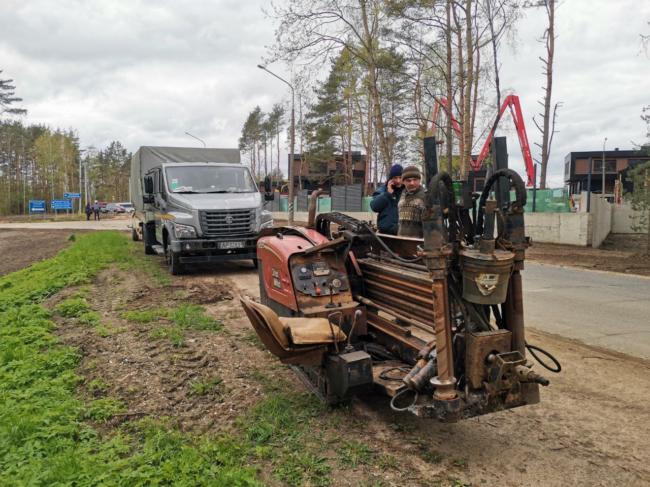 Аренда малогабаритной ГНБ с экипажем